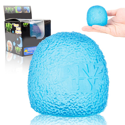 Schylling Brand Original Super Nee Doh Stress Ball Fidget Toy - Huge 4.5" in Diameter - Jumbo Squishy Squeezy Fun - Colors Assorted - Ages 3+