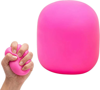 Squeeze Color Changing Squishy Soft Square Malt Sugar Filled Slow Stress Balls, Color Changing Squishy Sensory Toy, Anxiety Relief Shape Fidgets for Pull Stretch Squishy Toy (Pink) - US 1892
