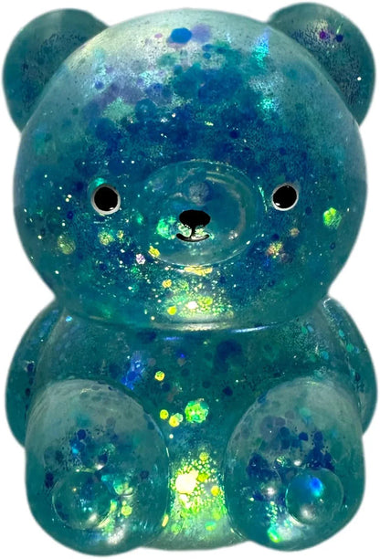 The Boo-Bear by Boo Lala: Perfect for Carpal Tunnel, ADHD, Fun, Boredom, Weight Lifting Grip Strength, and Nerve Health (Blue) - US 3069